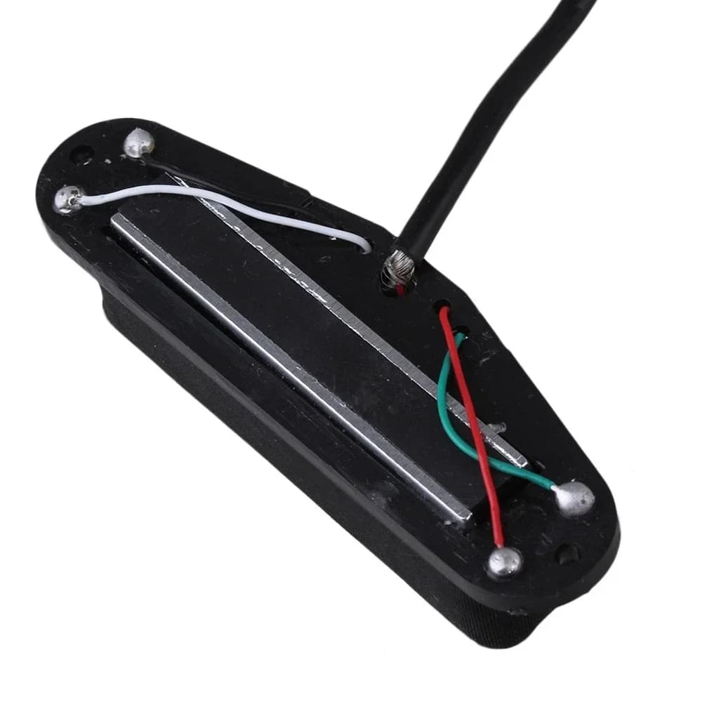 PICKUP PER GUITA ELETTRICA NERA TWIN BAR PER GUITA ELETTRICA
