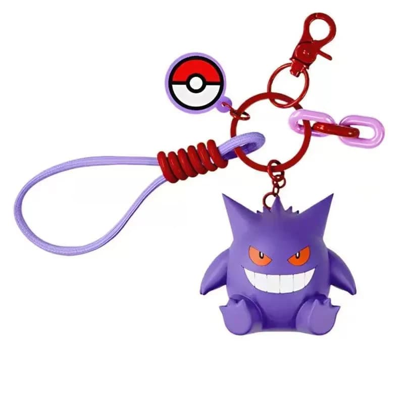 Autentico Pok è mon Aromaterapia Pikachu Ornamento Fatto a mano GENGAR Cartoon Portachiavi con ciondolo Giocattoli per bambini Regalo di Natale Bambola