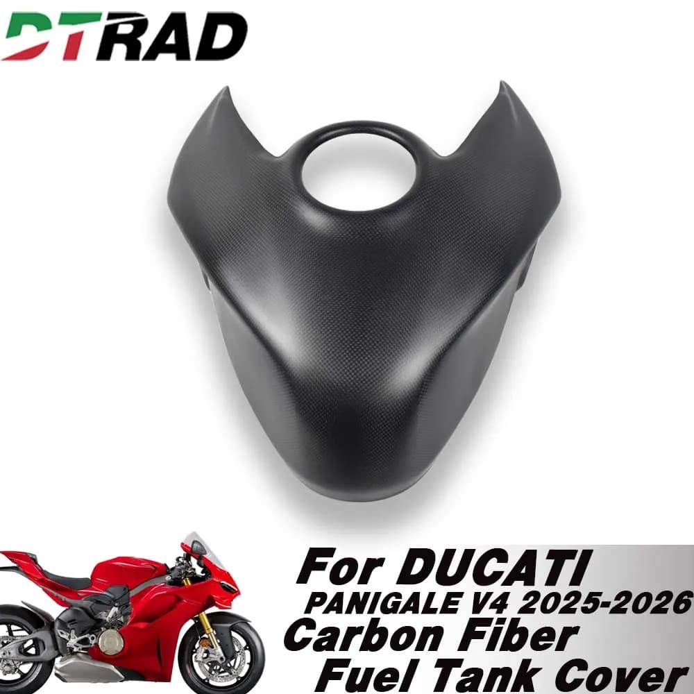Per DUCATI Panigale/Streetfighter V4 V4S 2025-2026 Moto In Fibra di Carbonio Superiore Anteriore Serbatoio Carburante Coperchio di Protezione Kit Carena
