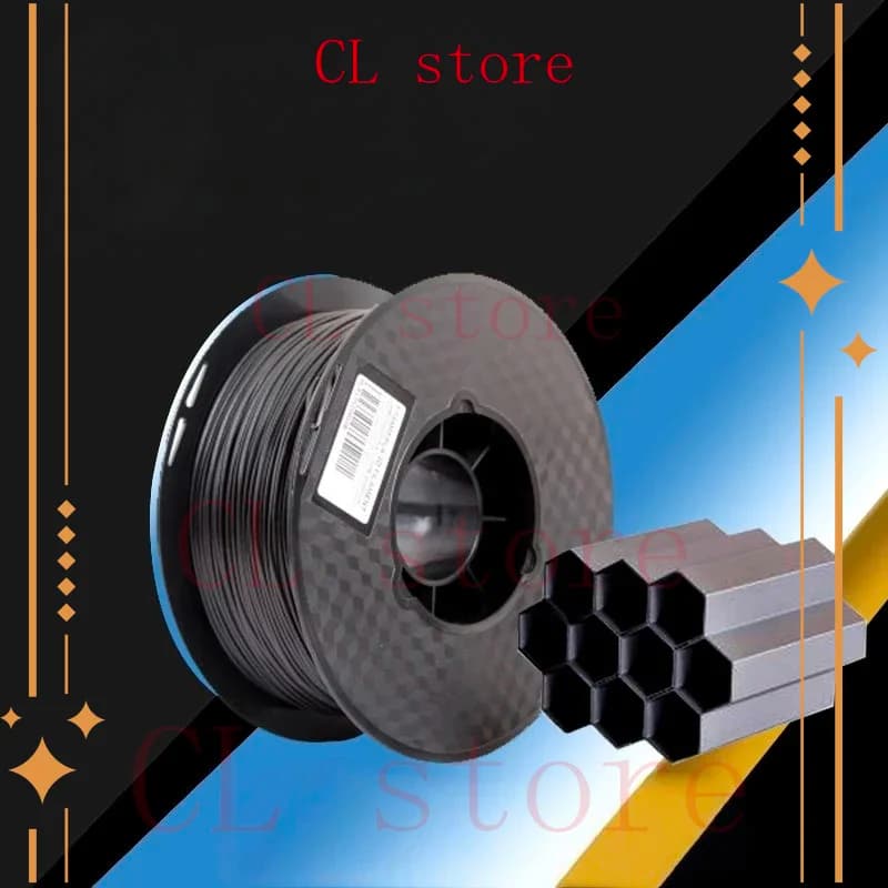 3D Printer Filament Filber Carbon Filament PLA CF 1,75 mm 1 kg CF-PLA 3D Printing Materials High Strength Black