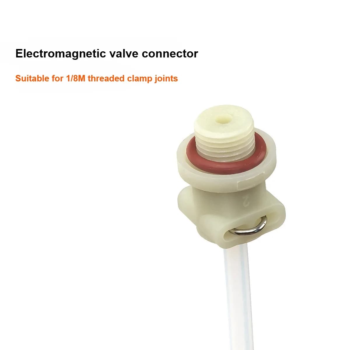 1/8M threaded Fluid Connector Compatible With Jur Makers Thermoblock Fully Automatic Coffee Machine Water Line Steam Connection