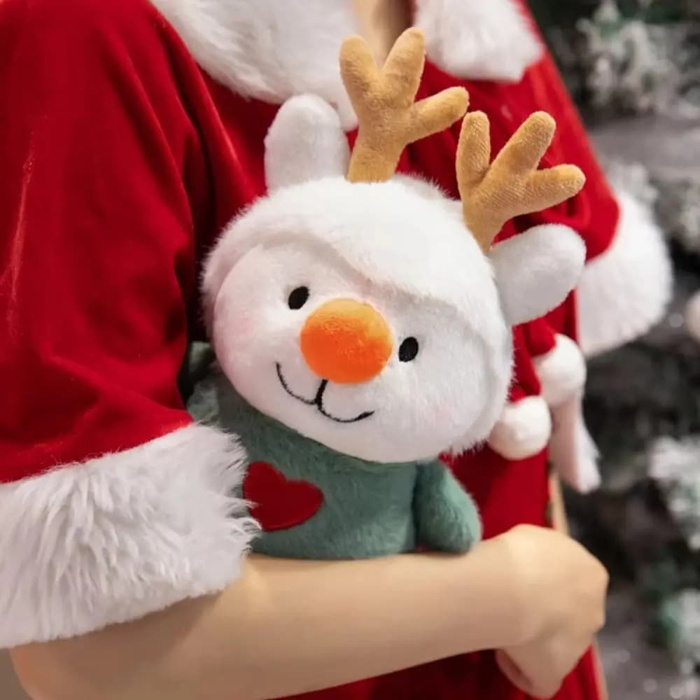 Xmas Decor Soft Christmas Tree Cartoon Kawaii Christmas Throw Pillow Decorative Cute Christmas Cushion Xmas