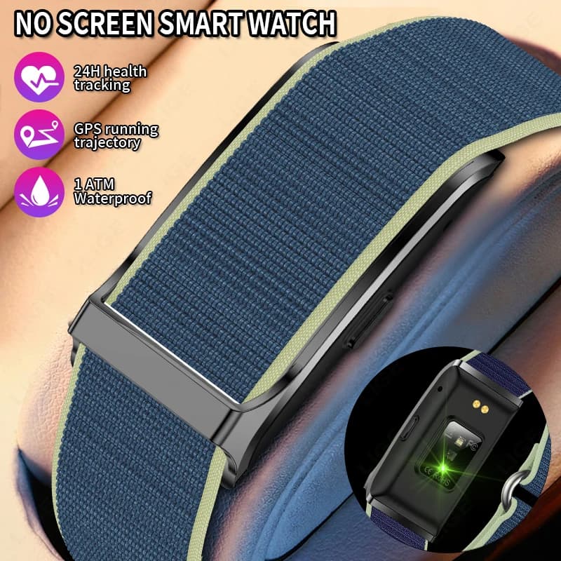 New Fashion Smartwatch Bracelet, Waterproof, for Sport and Fitness, with Blood Pressure Monitoring and Cardiac Frequency, Compatible with Android and iOS