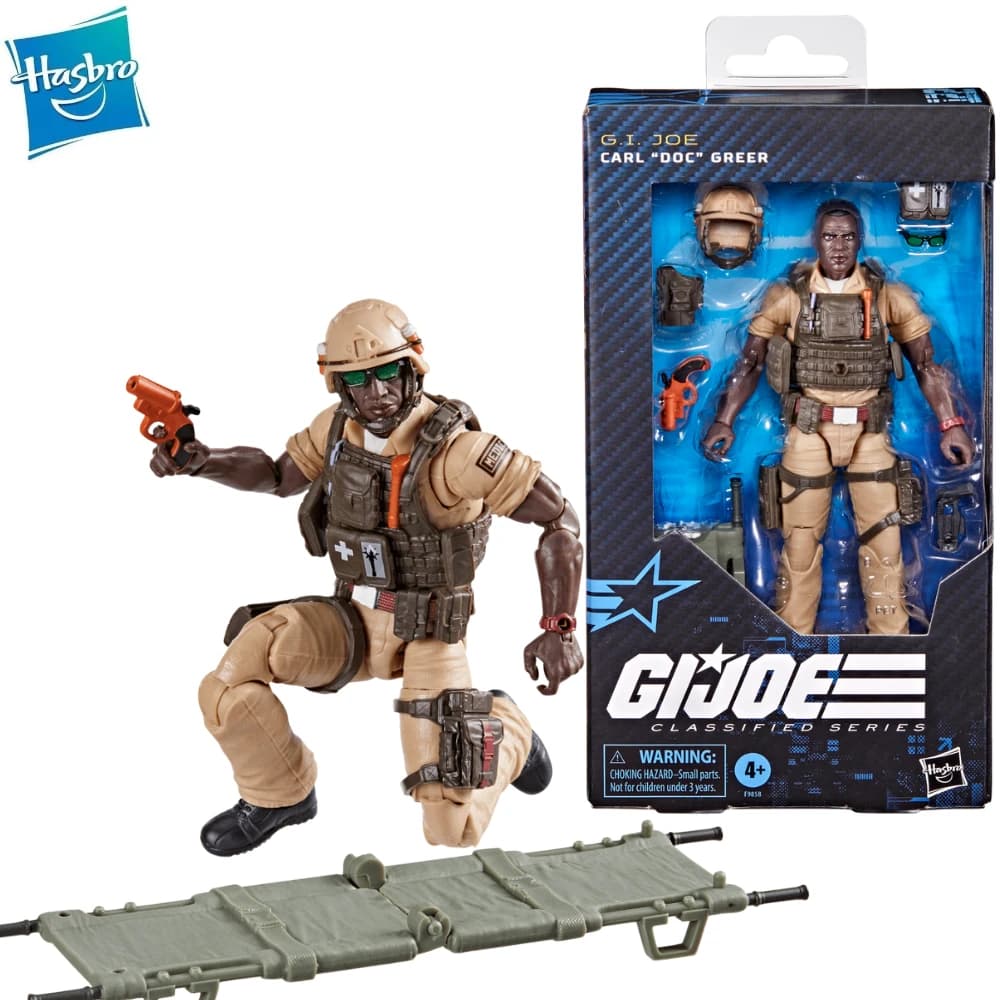 G.I. Joe GI Joe Classified Series 6" 122 Carl Doc Greer Action Figure Model Toy Hobby Gift