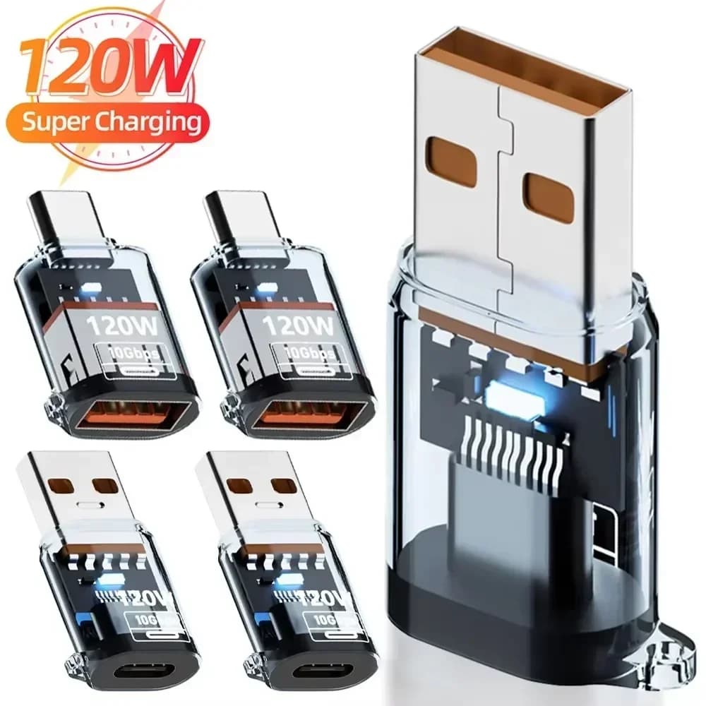 OTG USB C Female To USB A Male Adapter Converter High Speed Transfer For IPhone IPad Tablet Android Play Peripheral Connector