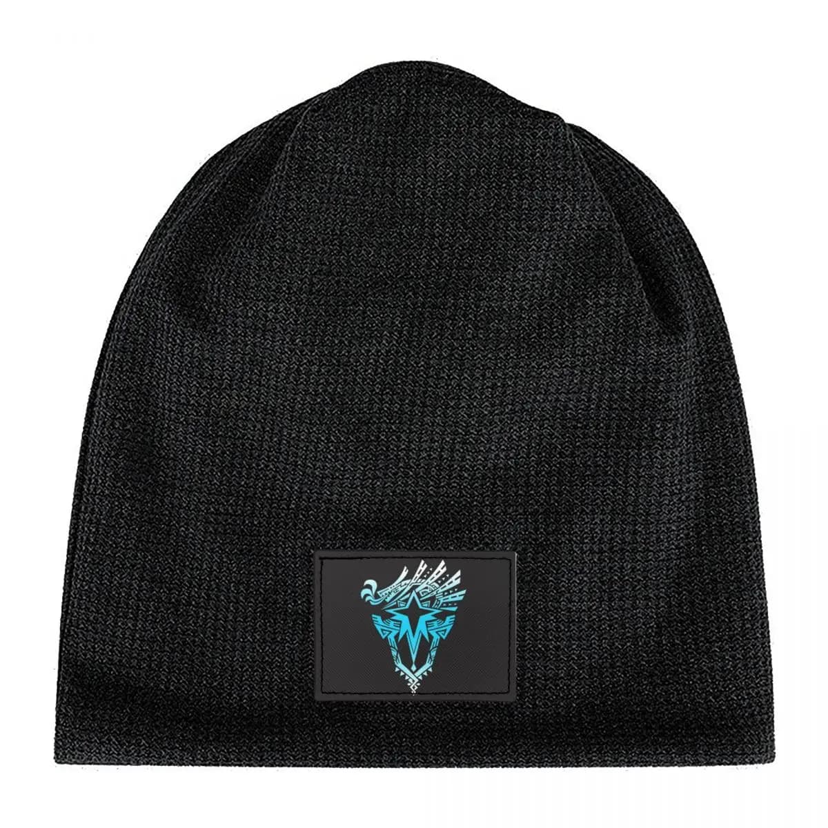 Monster Hunter World Iceborne Logo Skullies Beanies Hats Warm Autumn Winter Outdoor Cap Fleece-Lined Bonnet Caps