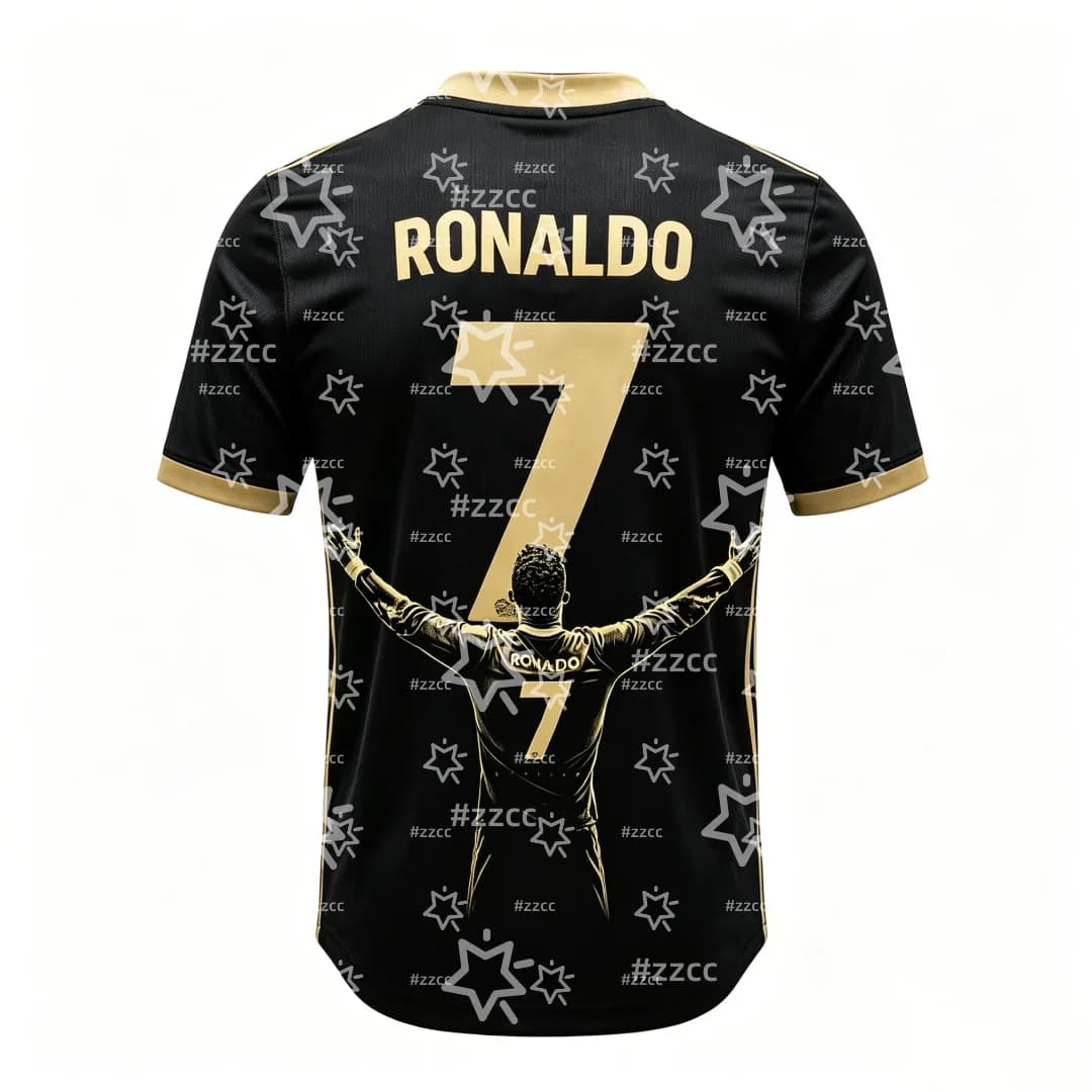 25-26 Ronaldo football jersey match training set Summer Sports Men's T-Shirt Kid's Clothing Tee Y2k Woman cycling jersey