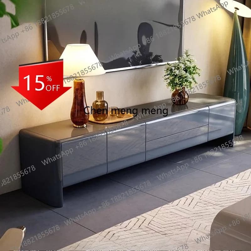 01A Console Monitor Tv Stands Luxury Speaker Designer Minimalist Filing Tv Table Storage Organizer Suporte Para Tv Trendy Furnit