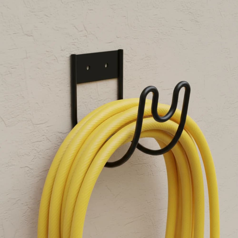 Metal Garden Pipe Hook Resistant, Wall Mounting, Easy Installation, Water Pipe Organization Hook
