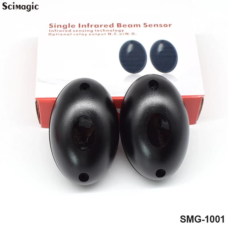 20 Pezzi Sensore a Raggio Infrarosso Antifurto per Barriere, Finestre, Porte, Cancelli di Garage, Fotocellule Automatizzate 12V/24V