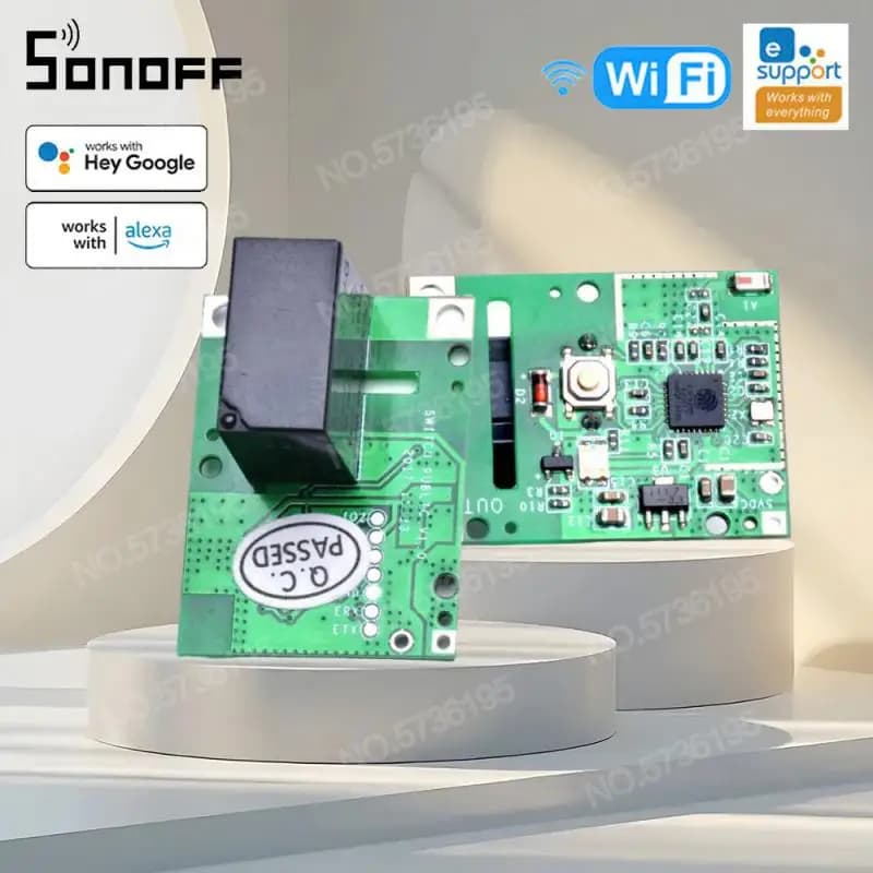 SONOFF RE5V1C modulo relè Wifi moduli Smart Switch fai da te interruttori Wireless 5V DC Inching/APP autobloccante/telecomando vocale ON/OFF