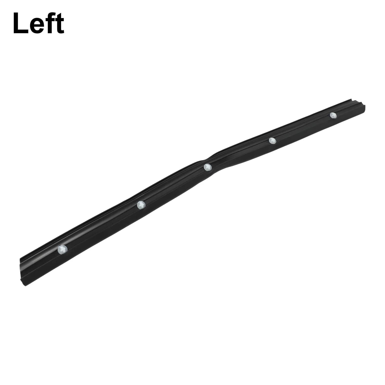 Noise Reduction Weatherstrip Seal Vehicle Maintenance Metal Reinforcement Quick Installation EPDM Rubber Material