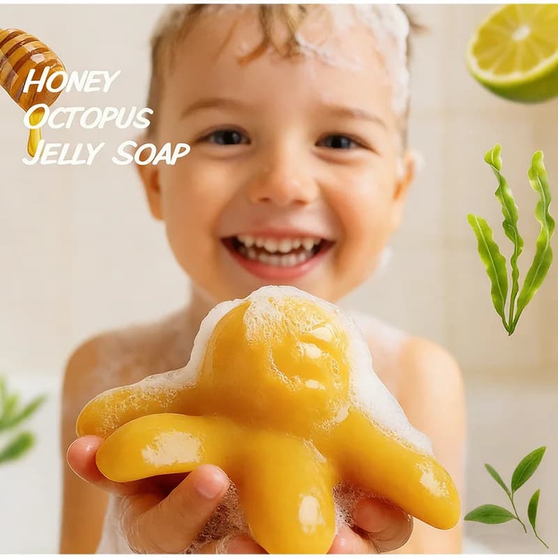 Sapone in Gel Artigianale Delicato e Nutriente, Profumato con Note Floreali e Fruttate, Gel Doccia con Oli Essenziali per Bagno, Lavaggio Mani e Viso