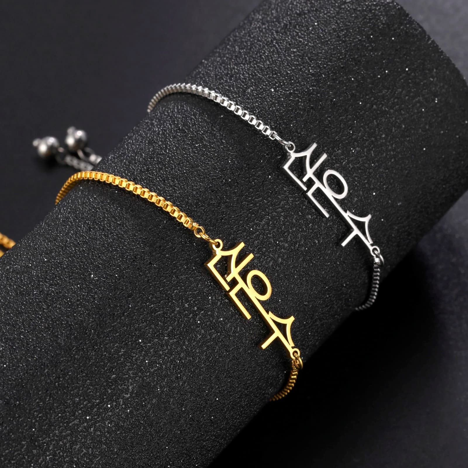 Sipuris 2025 Bracciale con nome personalizzato in acciaio inossidabile di nuova moda Stile coreano Catena cubana Ornamenti di gioielli Regali per le donne
