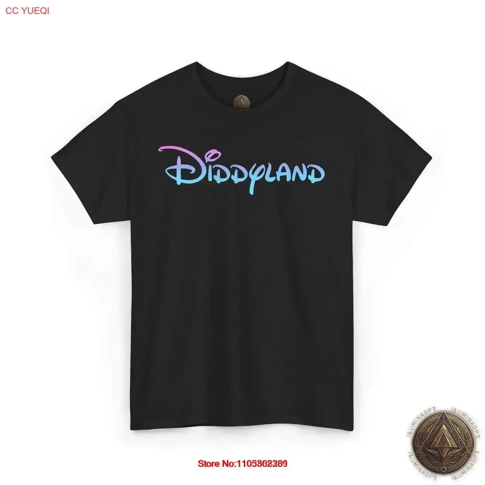 Maglietta DiddyLand per fan della cultura pop di P Diddy, vintage, lavata, morbida, comoda, da indossare tutti i giorni, leggermente versatile