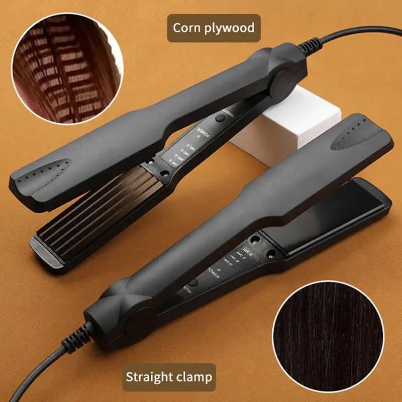 Piastra Professionale per Capelli, Arricciacapelli e Ferro Ondulatore in Ceramica, Styler Elettrico per Onde e Ricci