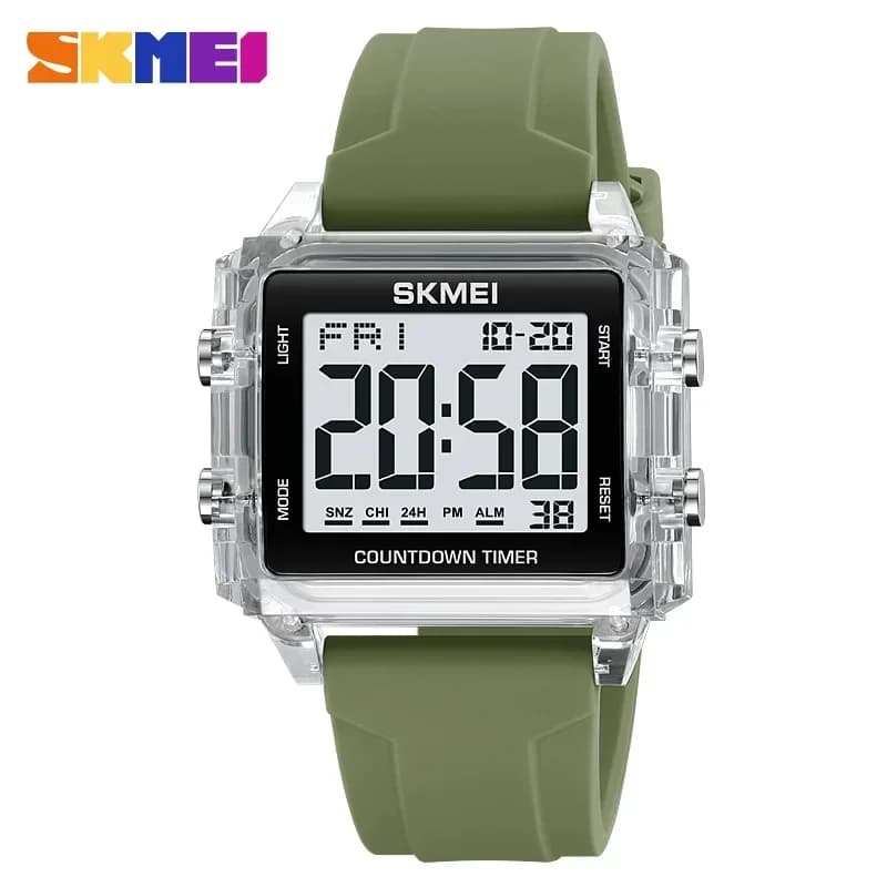 SKMEI 2320 Cool orologi sportivi digitali per uomo donna studenti 5Bar cronometro impermeabile conto alla rovescia orologio da polso Reloj Hombre