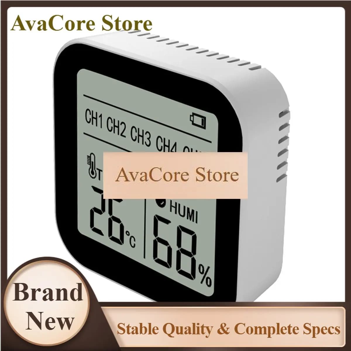 AvaCore*AA99Z 13 in 1 Tuya WIFI Intelligent Thermometer Hygrometer Indoor Accurate Temperature Humidity Gauge Monitor
