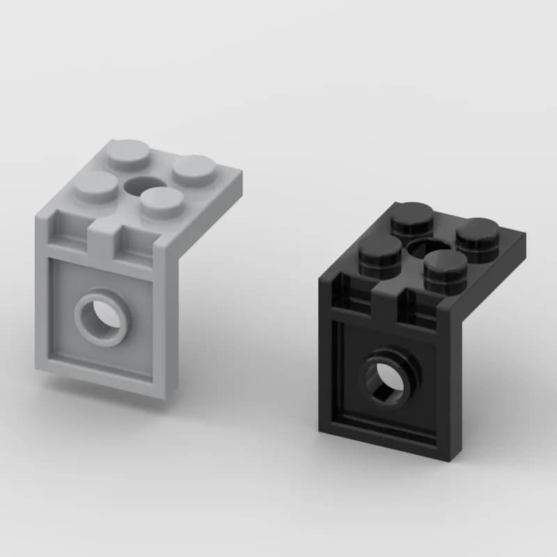 *Piastra Angolo 2X2* SS415 20 pezzi Fai da te illumina il blocco di mattoni codice articolo. 3956 Compatibile con altre particelle assemblate