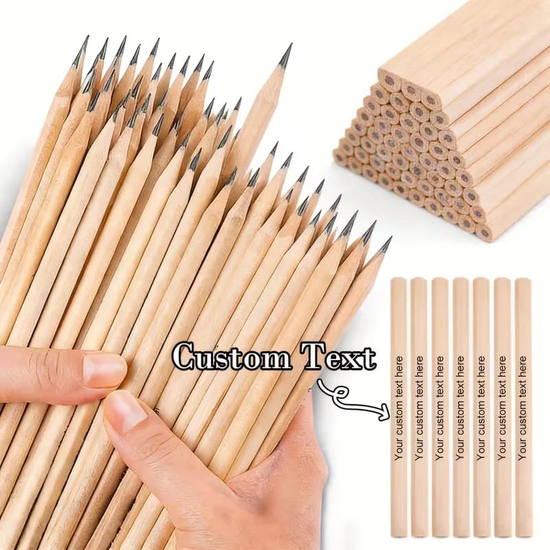 50/70/90/120 Pieces Drawing Sketching Wooden Pencils for Elementary School Students Stationery Learning Supplies Sketching Pencils Hexagonal Hb Pencils Christmas Gifts Wedding Gifts Teacher's Day Gifts