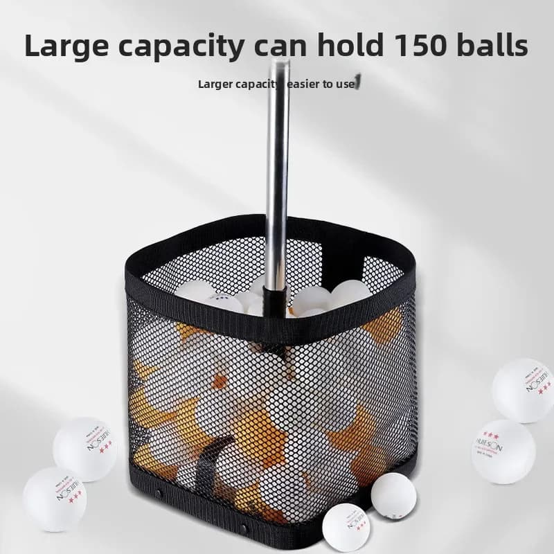 Practical Classic Table Tennis Ball Picker Exclusive Thickened Version Retractable Large-capacity Ball Picker Frame