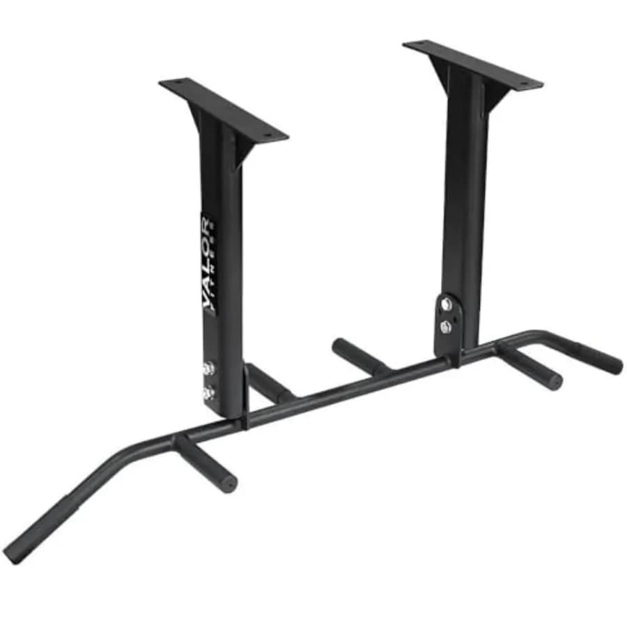 Six-Grip Pull Up Bar Wall or Ceiling Mounted Chin-Up Bar for Strength Training Muscle Building Home Gym Workout Equipment