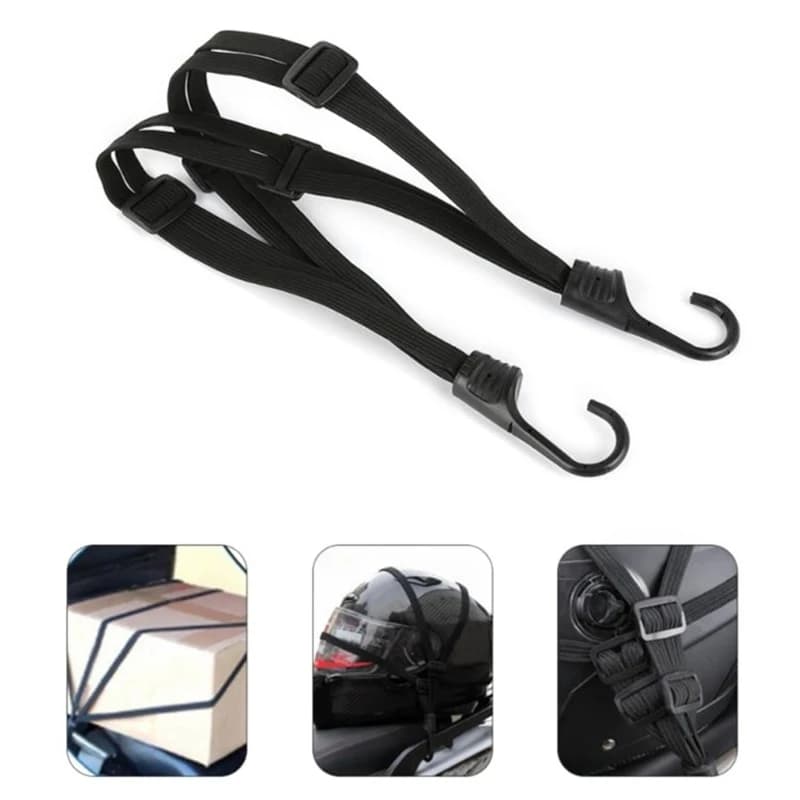 Cinghia per bici elettrica, cinghia di fissaggio per casco da motociclista, cinghia elastica elastica, corda elastica per scatola di rilegatura
