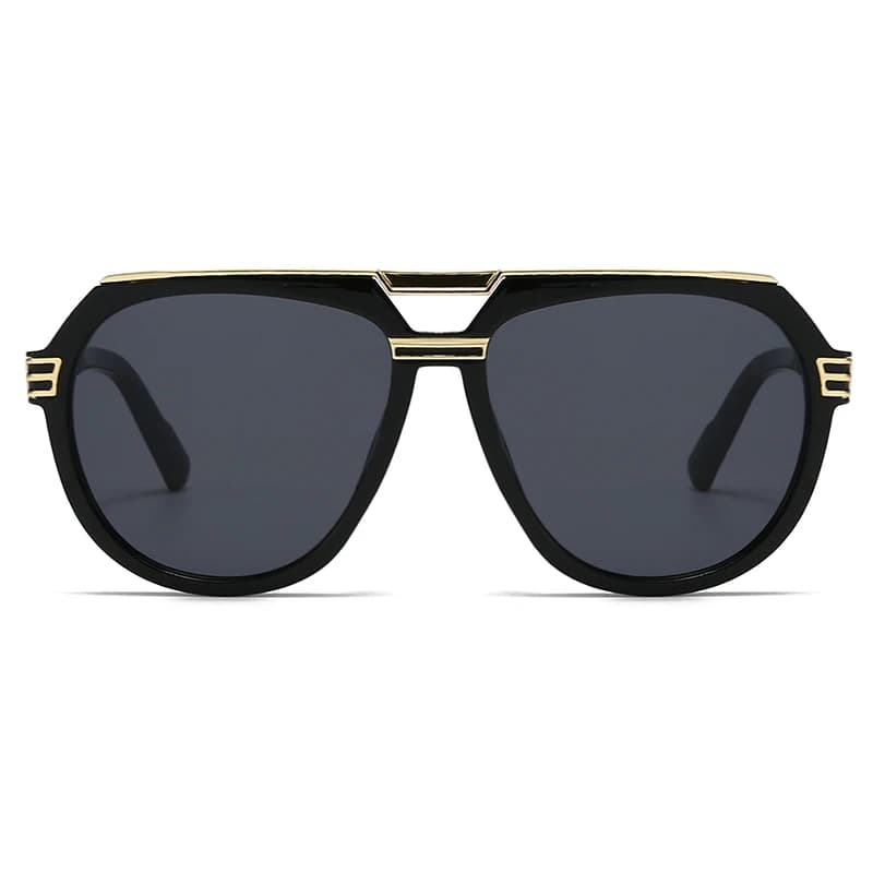 2024 Esportazione transfrontaliera Nuova copertura moderna Occhiali da sole da uomo con montatura grande Ins Style Street Style Occhiali da sole di grande nome Lh