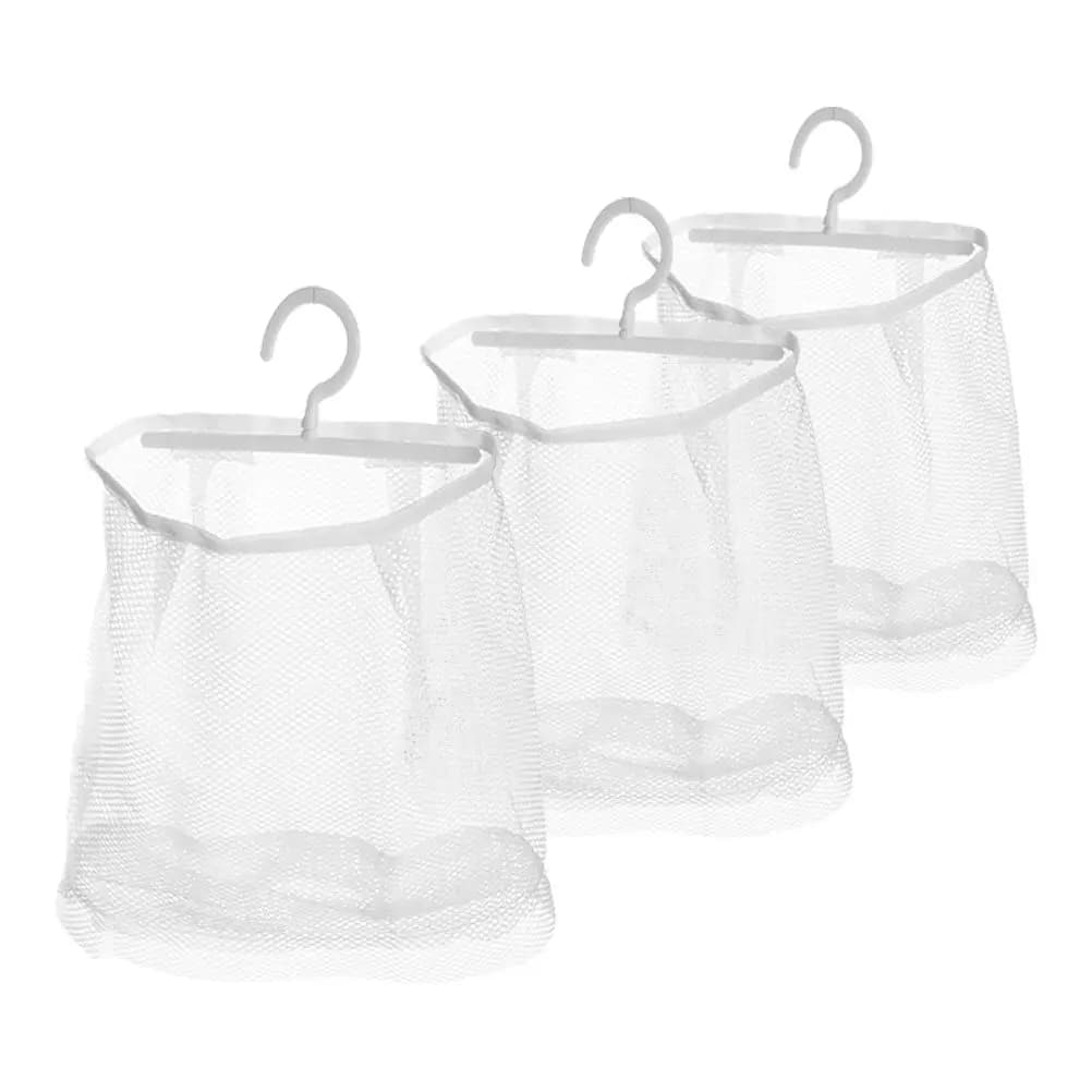 Set of 3 Bags Portable on the Net, Multifunctional Organizer with Mollette, Winery for Kitchen and Bathroom