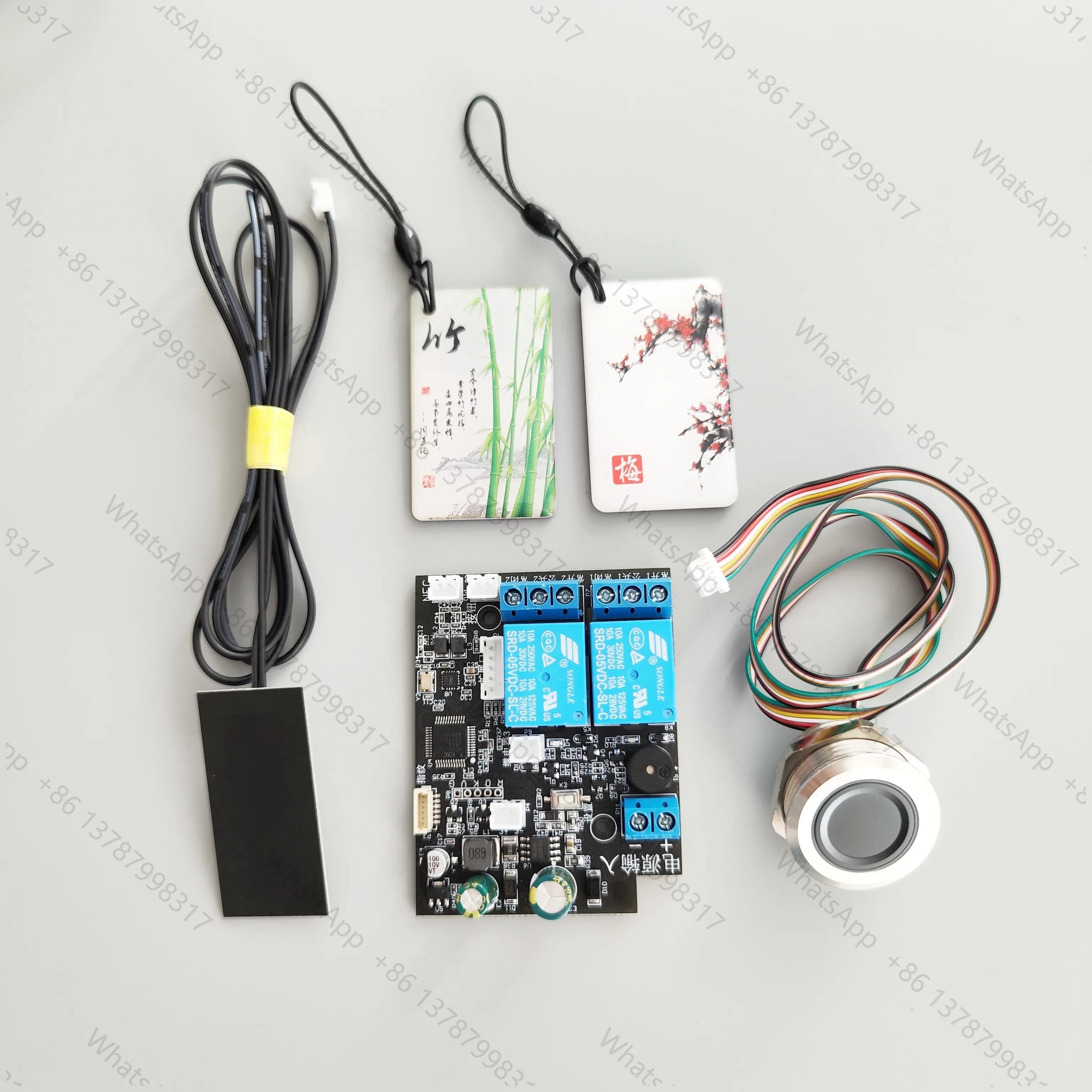 Forklift, Car, Fingerprint Lock, Dual-channel Relay Board, NFC Control, IC Card, Electric Bike, Motorcycle, One-key Start