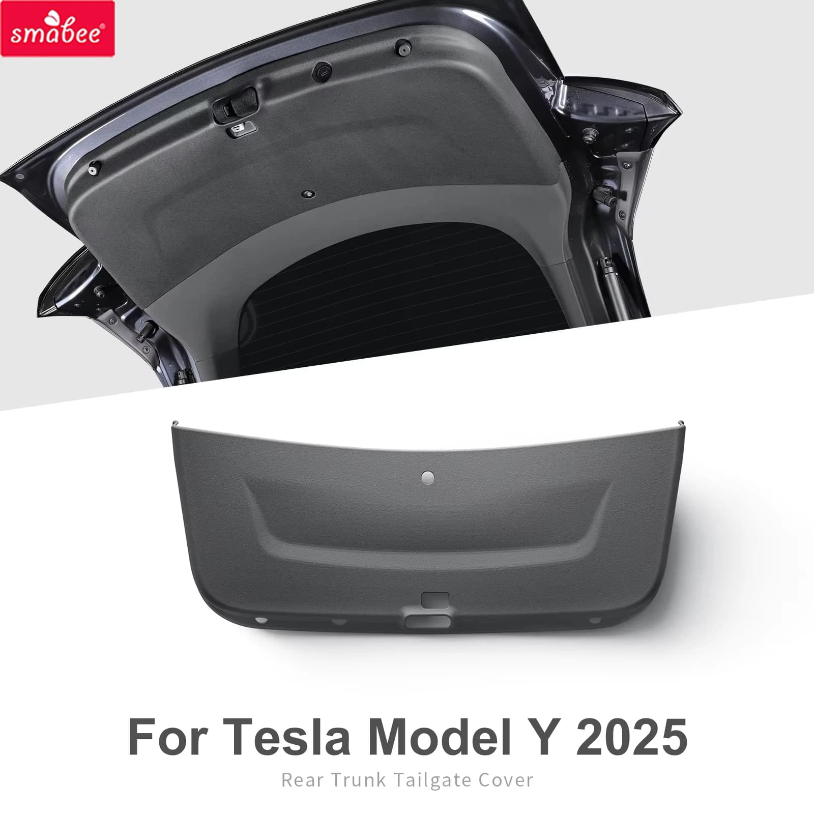 for Tesla Model Y Launch 2025 2026 Juniper Rear Trunk Door Anti-dirt Mat Trunk Tailgate Protection Pad TPE Car Accessories Black