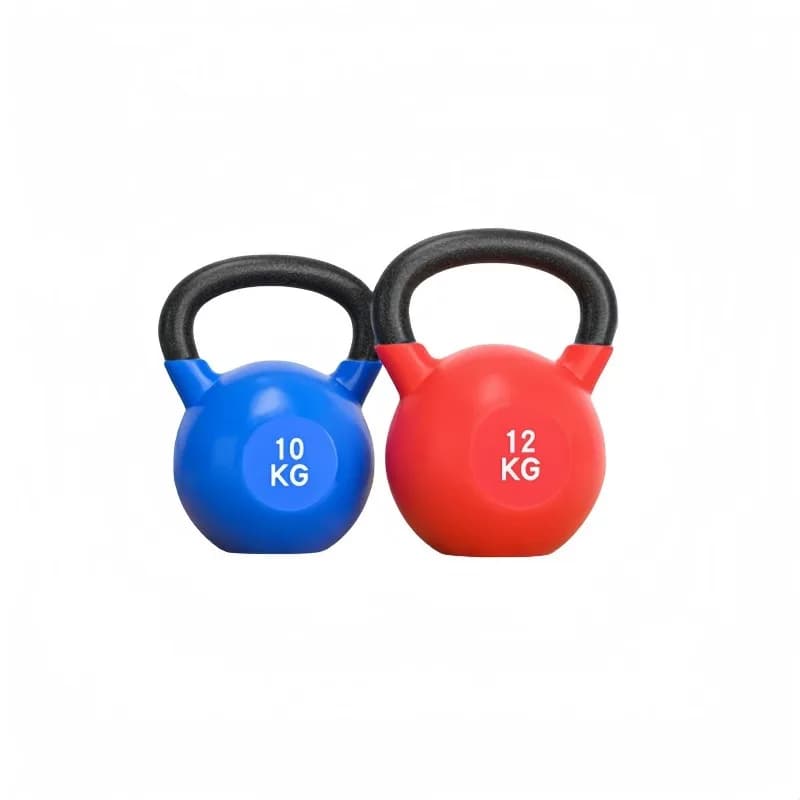 Kettlebell in cast iron - Manubri fitness da donna per tonifica i glutei. Kettlebell rigid and solid man equipment.