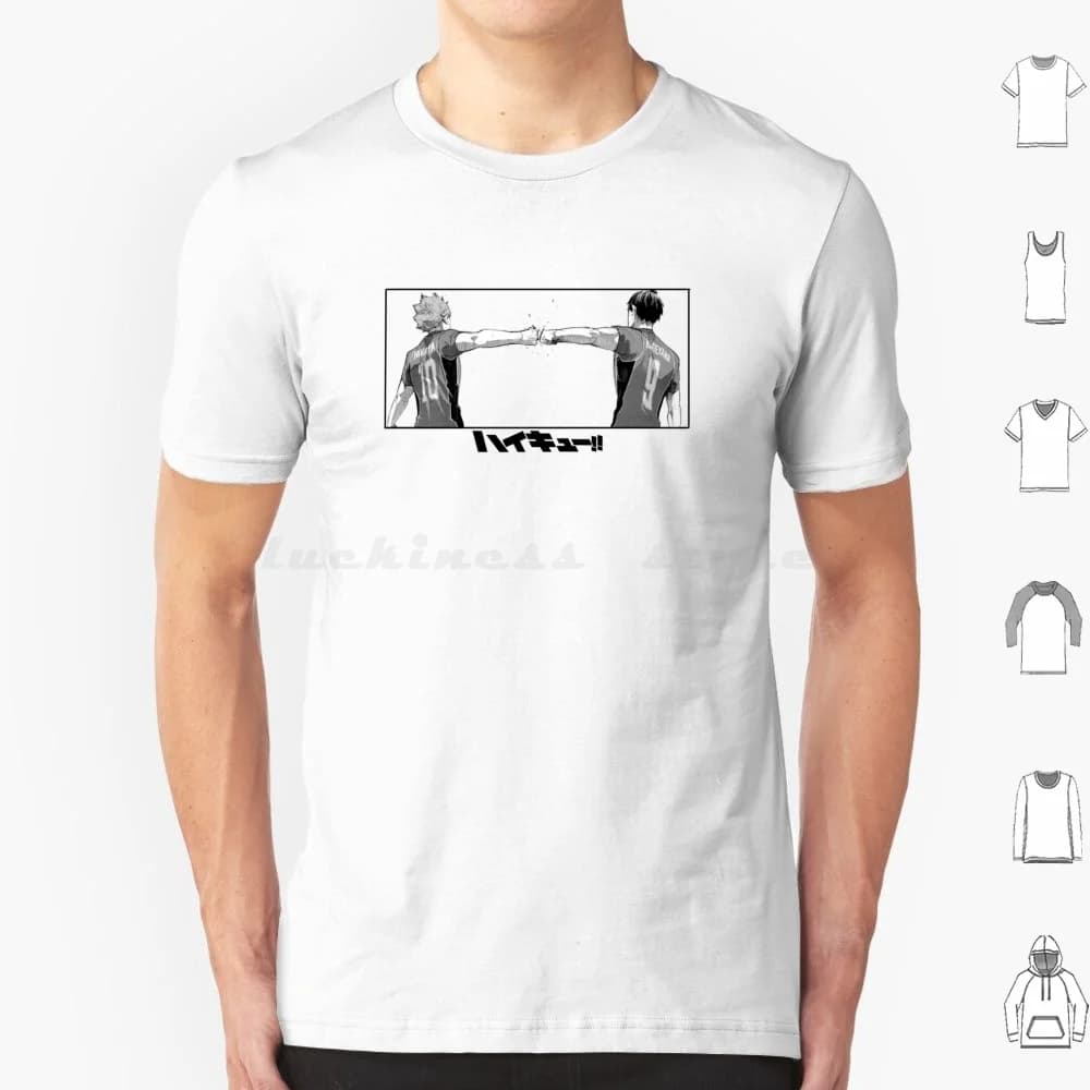 , Kageyama and Hinata Shirt Design T Shirt Cotton Man Woman Print DIY Kageyama Hinata Volleyball