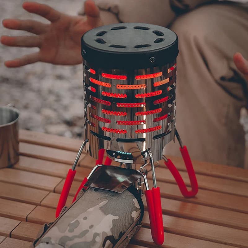 Outdoor Heating Hood, Tent, Camping, Fishing Heating Equipment Hot & Insulating Stainless Steel Roll Form