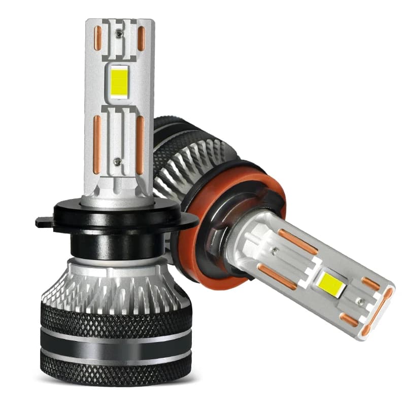 K5C H7 LED 60000LM 140W H7 Canbus Led Bulbs 4300K LED H4 H11 HB3 9005 HB4 9006 K6C Led Double Copper Tube Fog Light 12V 2PCS