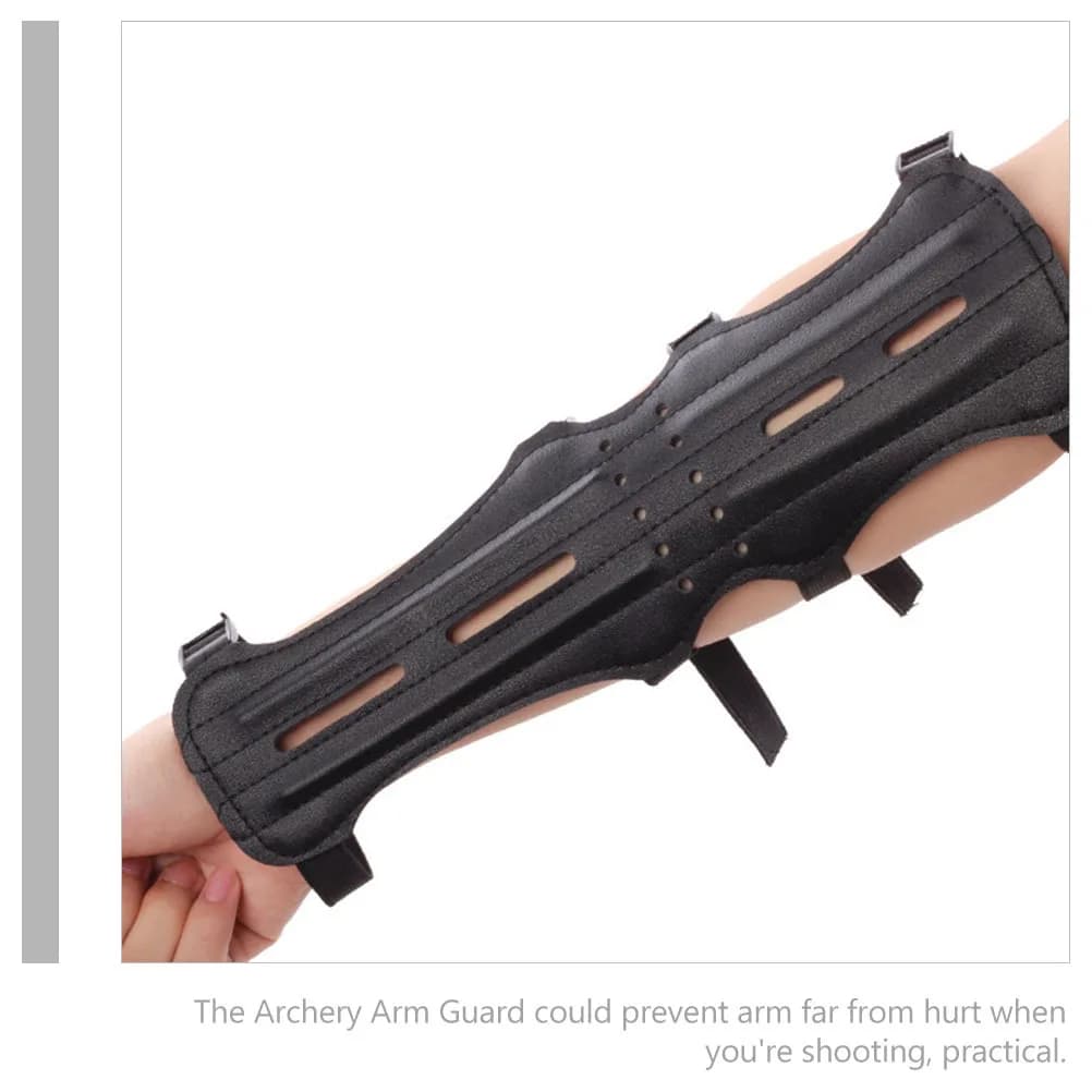 Protezione per Braccio da Tiro con l'Arco, Fascia Elastica Universale per Avambraccio e Bicipite, Protezione per Braccio per Arco e Frecce, per Uso Esterno