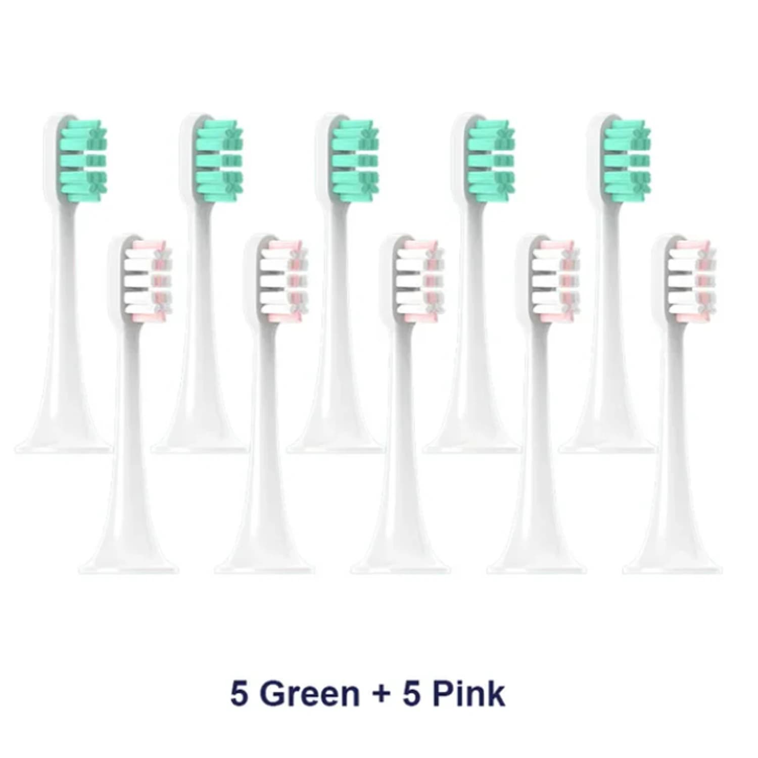 4/10pcs Replacement heads for electric toothbrush Xiaomi Mijia T300 T500 Sonic electric toothbrush head DuPont Soft bristles