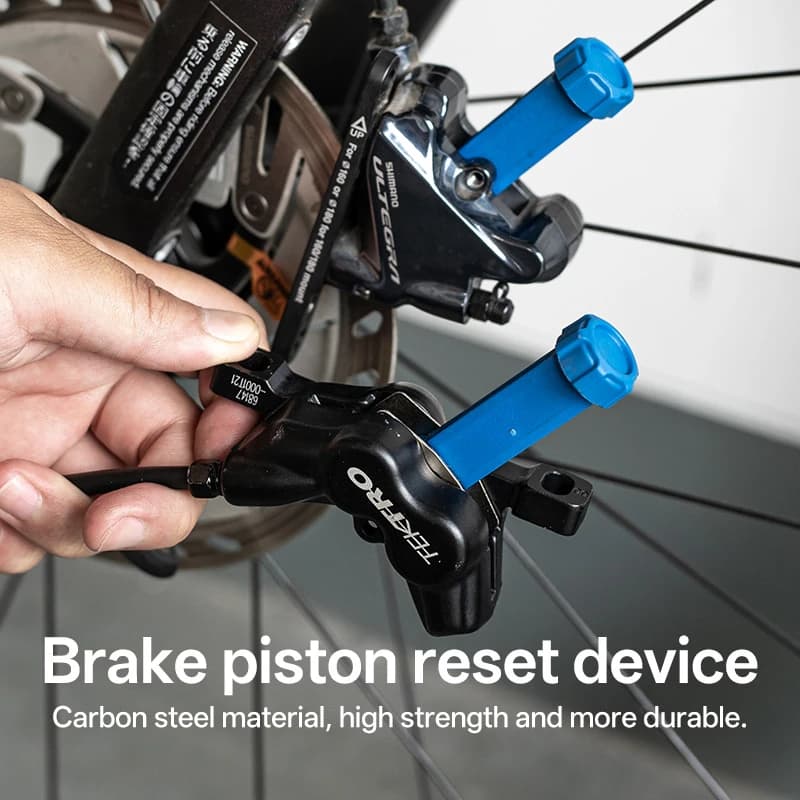 Portable Brake Separation Tool for Bicycle Brakes 360 ° Hydraulic Piston Reels for Bicycle Disc Brake, Piston Extension Hydraulic Brake
