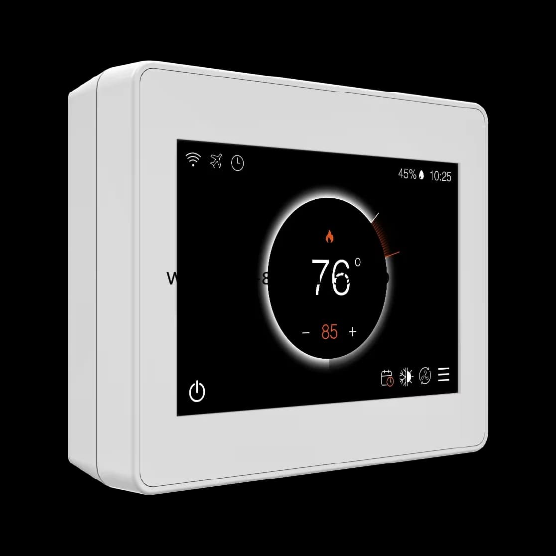 TUYA MQTT Termostato Intelligente Touch Screen per Riscaldamento a Pavimento Condizionatore d'Aria Sistema Elettrico HVAC Programmabile per Scala Scolastica