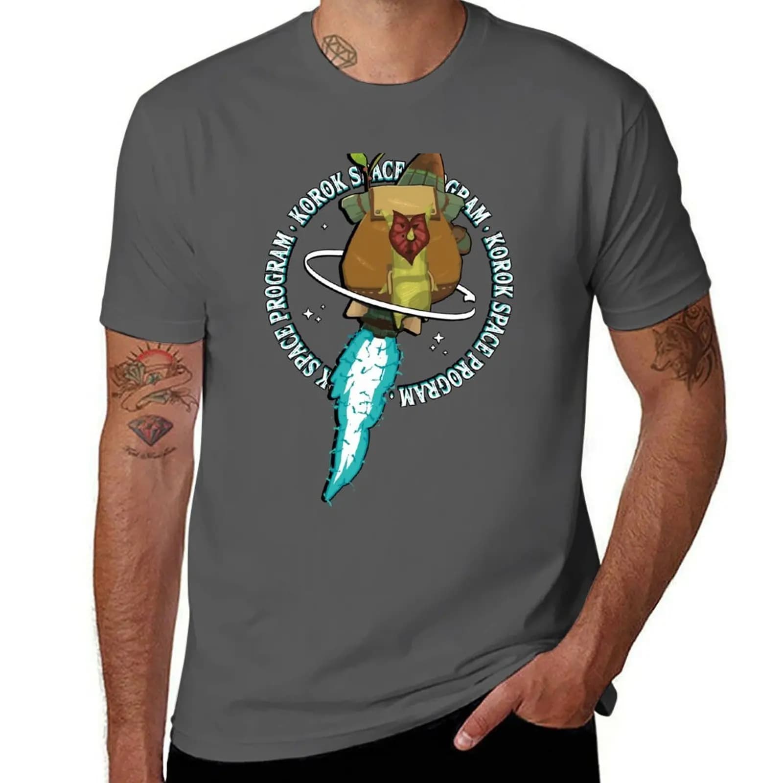 T-shirt Korok Space Program con protezione UV, maglietta per esterni