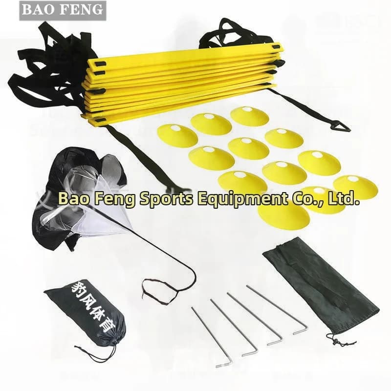 Set of resistant umbrellas for football training with Scale logo for jumping agility and training rope Multi-sport equipment PP