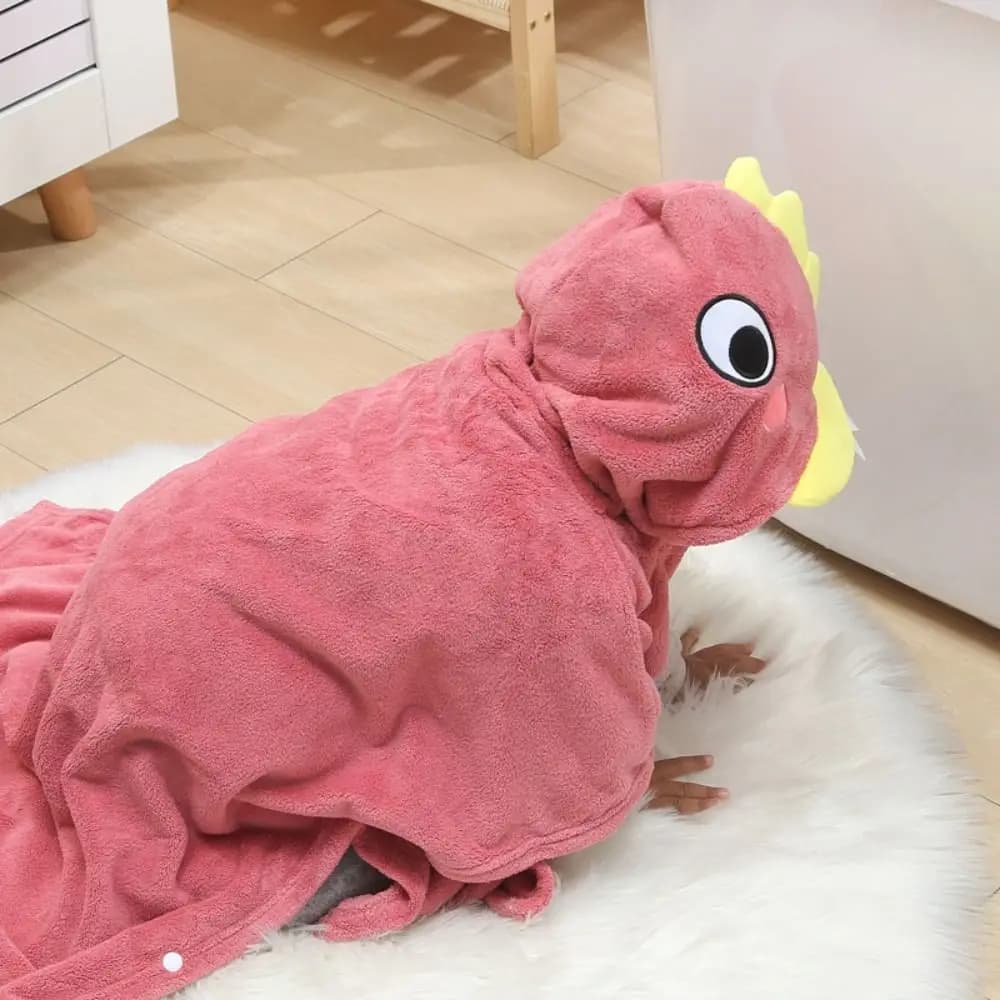 Comfortable children's towel in animated cardboard Fast drying with a soft and absorbent cap Bathrobe hat Soft and absorbent Towel for animated cartoon coat Nightwear Bathrobe