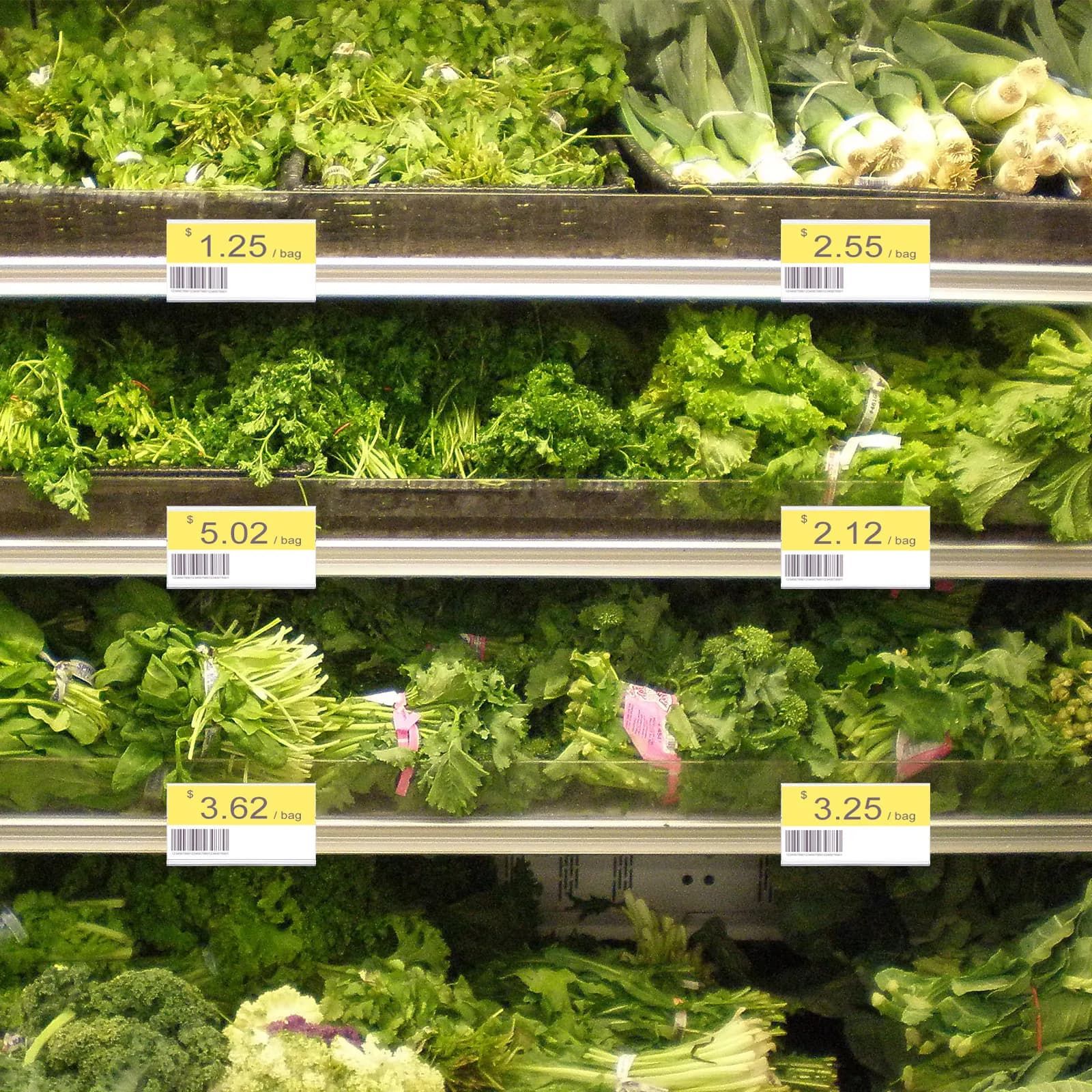 30 Pezzi Portaetichette Trasparenti, Clip per Etichette da Scaffale per Esposizione Prezzi in Supermercati e Negozi al Dettaglio