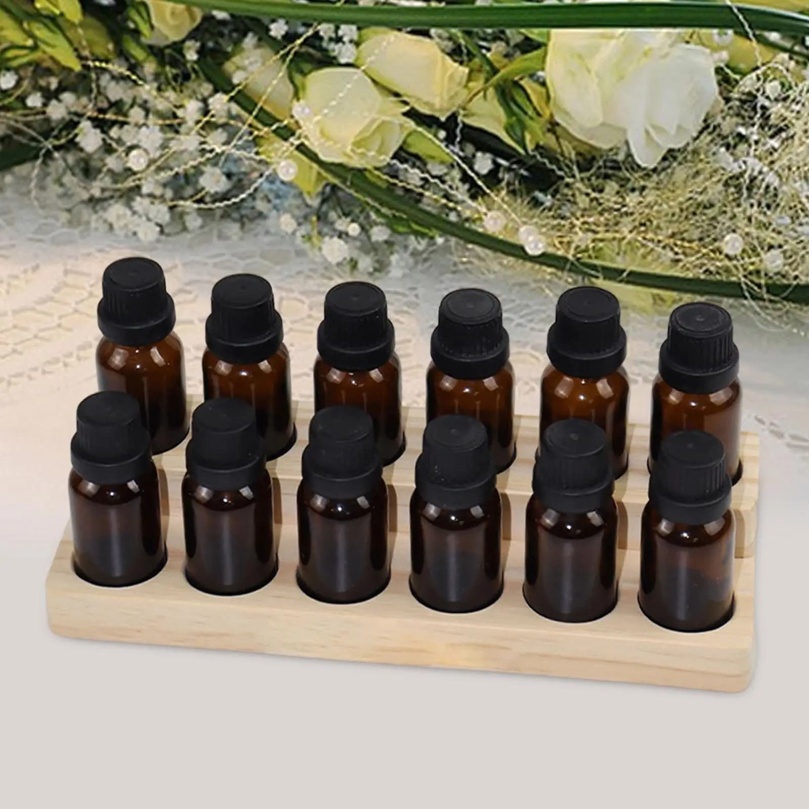 Espositore per oli essenziali Espositore per oli essenziali per organizer per aromi cosmetici per l'inaugurazione della casa