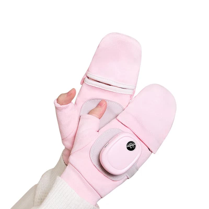 Men's and women's winter portable brace heaters, motorcycle cycling gloves