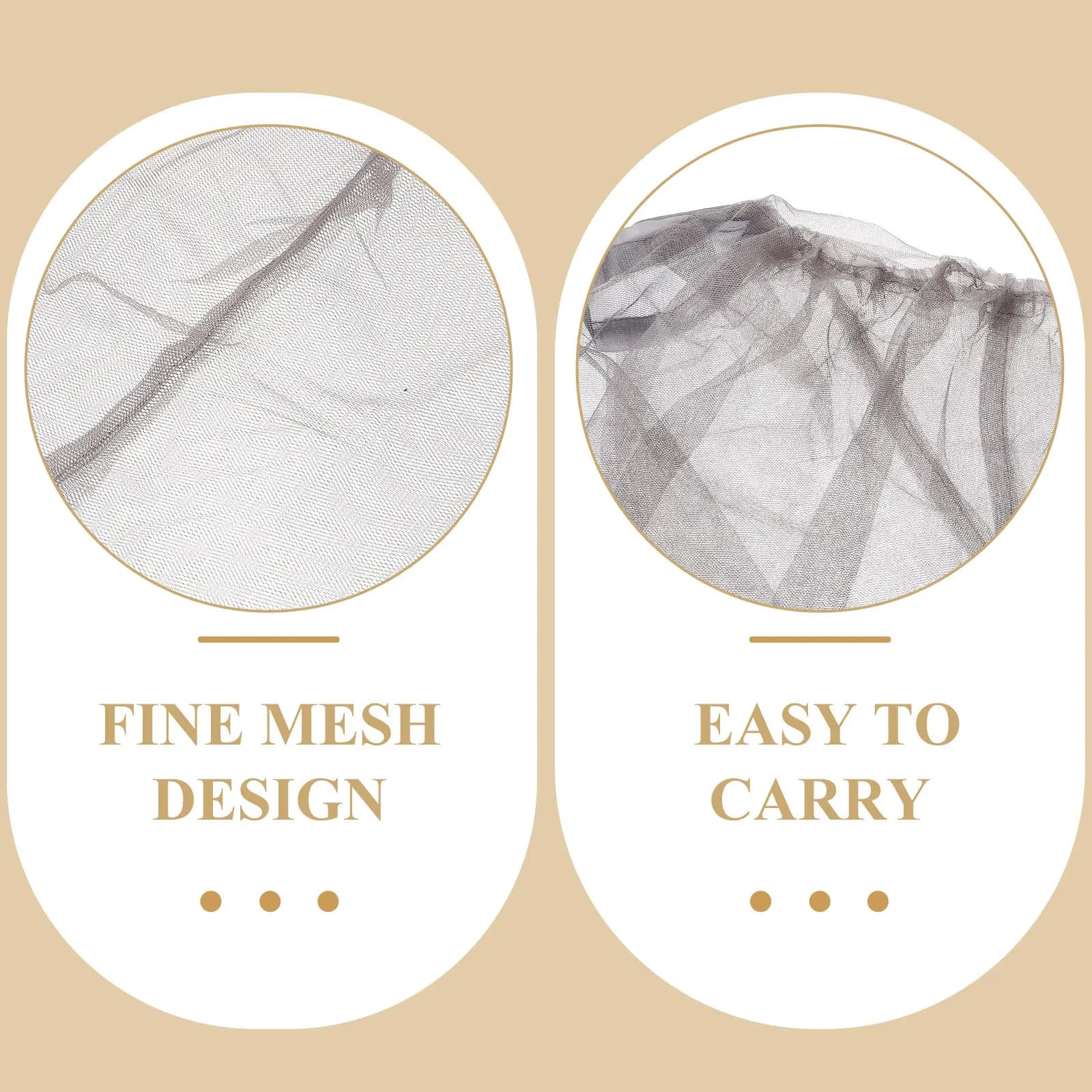 5Pcs Breathable Mosquito Net Hat for Outdoor Fishing Hiking Gardening Camping Hunters Fishermen Lightweight Portable Air
