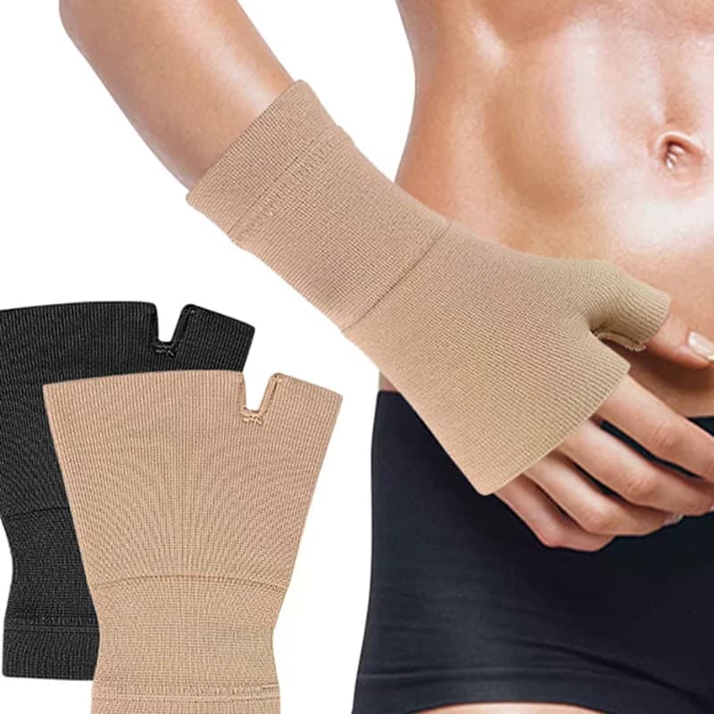 1 Pair Compression Wrist Thumb Band Belt Carpal Tunnel Hands Wrist Support Brace Strap Sleeve Tenosynovitis Arthritis Gloves