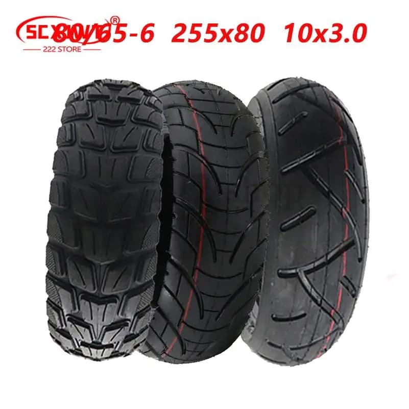 10 Inch Electric Scooter Tire 80/65-6 255x80 Tyre for Inokim Oxo Kugoo M4 G1 Dualtron VICTOR EAGLE Speedway 4 Zero 10X Bike Part