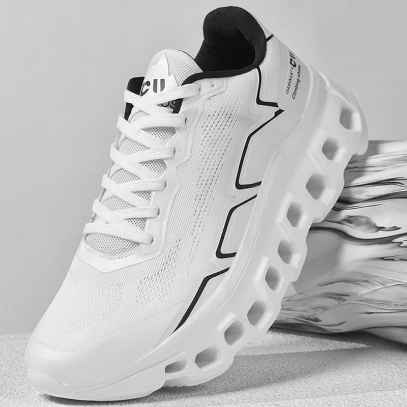 New racing shoes dammed with men's carbon plate, breathable and lightweight tennis shoes, non-slip ping pong shoes, fashionable