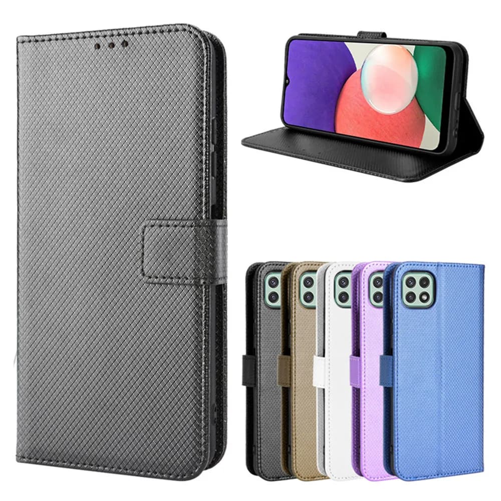 Custodia in pelle Proteggi la copertura per Samsung Galaxy Wide 5 Flip Stand Cover per Samsung Wide5 Portafoglio Phone Coque